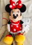 Оригинална плюшена играчка Мини Маус /Minnie Mouse, 33 см + подарък ленена торбичка Disneyland Paris, снимка 7