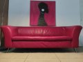 Дизайнерски кожен диван, снимка 13