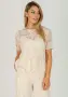 Нова дамска дантелена блуза на марката InWear, снимка 1