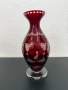 Рубинено червена ваза -  Егерман. №7723, снимка 4
