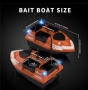 Лодка за захранка Flytec V802 Pro 160 GPS точки-500 метра обхват,подарък сак,2 зарядни , снимка 12