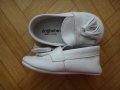 Официални бебешки бели обувки от естествена кожа, 19 номер, подходящи за кръщенка/кръщене, снимка 5