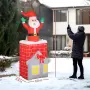 Надуваема коледна украса Outsunny, снимка 3