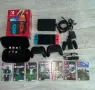 Nintendo Switch OLED 64GB + 64GB SD card, 7 игри, 2 контролера, снимка 1