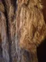 Дълго дамско кожено палто с естествен косъм от нутрия, снимка 9