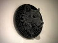 Фигурка Wolf Head / Вълча глава статуетка за стена, снимка 1