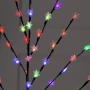 коледно дръвче 150см с LED лампички 85 звездички многоцветна светлина , снимка 3
