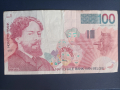 100 франка Белгия 1995, снимка 1