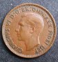 Монета Великобритания - 1 Фартинг 1949 г. Крал Джордж VI, снимка 2