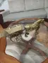 Бронзова каруца с кон, снимка 4