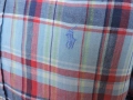 POLO RALPH LAUREN  -мъжка  карирана риза от лен размер L , снимка 13