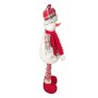 4142 Голяма коледна фигура Снежко с разтягащи се крака 47-78см, снимка 4
