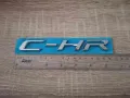 сребрист надпис емблема Toyota C-HR, снимка 2