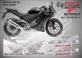 HONDA CBR 500R 2014 - BLACK VERSION SM-H-CBR 500R-BV-14