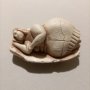 Статуя от теракота известна като "Спящата дама" от хипогея Хал Сафлиени Праистория Малта Неолит, снимка 1 - Колекции - 44281716
