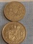 Две монети 2 1/2 гулдена 1980г. Недерландия / 1 шилинг 1966г. Кения за КОЛЕКЦИЯ ДЕКОРАЦИЯ 32032, снимка 1