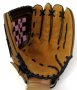 Ръкавица бейзболна кожa/PU MAXI. Ръкавицата е подходяща за лява ръка (най-често използваната). На ки, снимка 1 - Бейзбол - 31559560