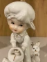 Порцеланова фигурка « Момче и куче », снимка 2
