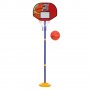 ✨Баскетболен кош с мрежа и топка, регулируем от 68 до 144 см  , снимка 1 - Баскетбол - 37033176