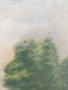 Стара маслена картина(Пейзаж-19 век), снимка 7