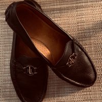 Маркови кожени мокасини-лоуфъри LAUREN RALPH LAUREN, снимка 4 - Дамски ежедневни обувки - 36981002