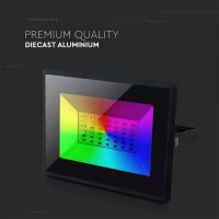 LED Прожектор RGB 30W Дистанционно Управление, снимка 5 - Лед осветление - 29831009