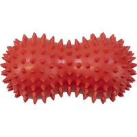 Двойна масажна топка с бодлички нова , която чрез притискане към тялото масажира в дълбочина. Формат, снимка 4 - Масажори - 29376718