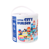4122 Дървен конструктор "Little City Builder"., снимка 8 - Конструктори - 44612474