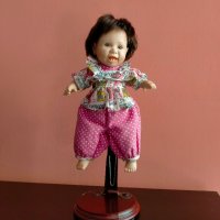 Характерна кукла Vintage Gi-Go Toys 20 см , снимка 5 - Колекции - 40194009