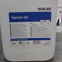 Изплакващ препарат за съдомиялни машини Ecolab Toprinse Uni - 10 литра, снимка 3 - Препарати за почистване - 42271981