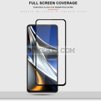  Xiaomi Poco X4 Pro 5G Стъклен Протектор За Целия Екран Full Glue, снимка 3 - Фолия, протектори - 36549832