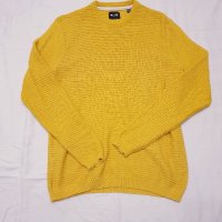 Мъжки жълт пуловер Only Sons , снимка 1 - Пуловери - 44356411