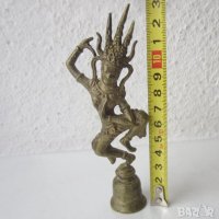 Индия божество метал бронз фигура пластика статуетка , снимка 4 - Други - 35524857