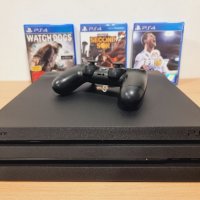 PLAYSTATION 4 PRO с 3 игри подарък и ГАРАНЦИЯ, снимка 1 - PlayStation конзоли - 40074513