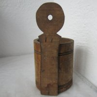 Стара дървена кутия за стена, снимка 2 - Антикварни и старинни предмети - 29440426