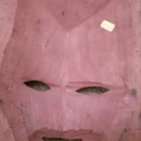 Стара дървена МАХАГОНОВА маска АФРИКА 20327, снимка 7 - Антикварни и старинни предмети - 32098664