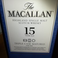 THE MAC MACALLAN 15 YEARS-ПРАЗНА КУТИЯ 2605221905, снимка 5 - Колекции - 36885544