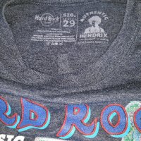 Тениска групи Jimi Hendrix. Hard Rock Cafe Budapest, снимка 3 - Тениски - 42600317