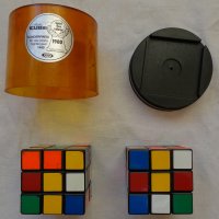 Оригинално Унгарско кубче Рубик Rubiks CUBE tm два броя употребявани, снимка 9 - Колекции - 36850358