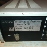 sony ta-f30 stereo amplifier 1203211234, снимка 15 - Ресийвъри, усилватели, смесителни пултове - 32132683