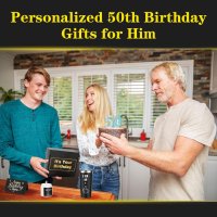 Комплект подаръци за 50-годишен рожден ден на мъж, снимка 2 - Други - 42644141