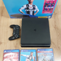 PlayStation 4 Slim 1 TB, снимка 1 - PlayStation конзоли - 44919786