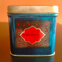 Стара съветска тенекиена кутия от грузински чай, снимка 7 - Колекции - 44459635