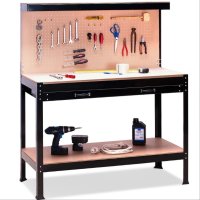 Работна маса с чекмедже и стена за инструменти RockForce, снимка 1 - Друго търговско оборудване - 42599879
