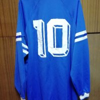 Errea Vintage Retro номер 10 футболна тениска фланелка дълги ръкави , снимка 2 - Тениски - 39179596