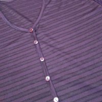 Лятна блузка в бордо, снимка 1 - Тениски - 36768891