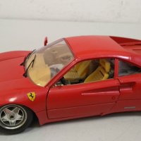 Метална количка Ferrari GTO(1984) Burago 1:18, снимка 4 - Колекции - 34358325