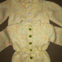 Ръчно плетени жилетки и панталон за , снимка 5 - Жилетки и елечета за бебе - 38022977