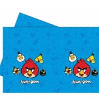 Angry Birds енгри бърдс найлонова покривка за парти рожден ден, снимка 2 - Покривки за маси - 29729755