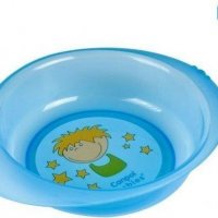 Детска чиния  Canpol babies - синя, снимка 1 - Прибори, съдове, шишета и биберони - 35469915